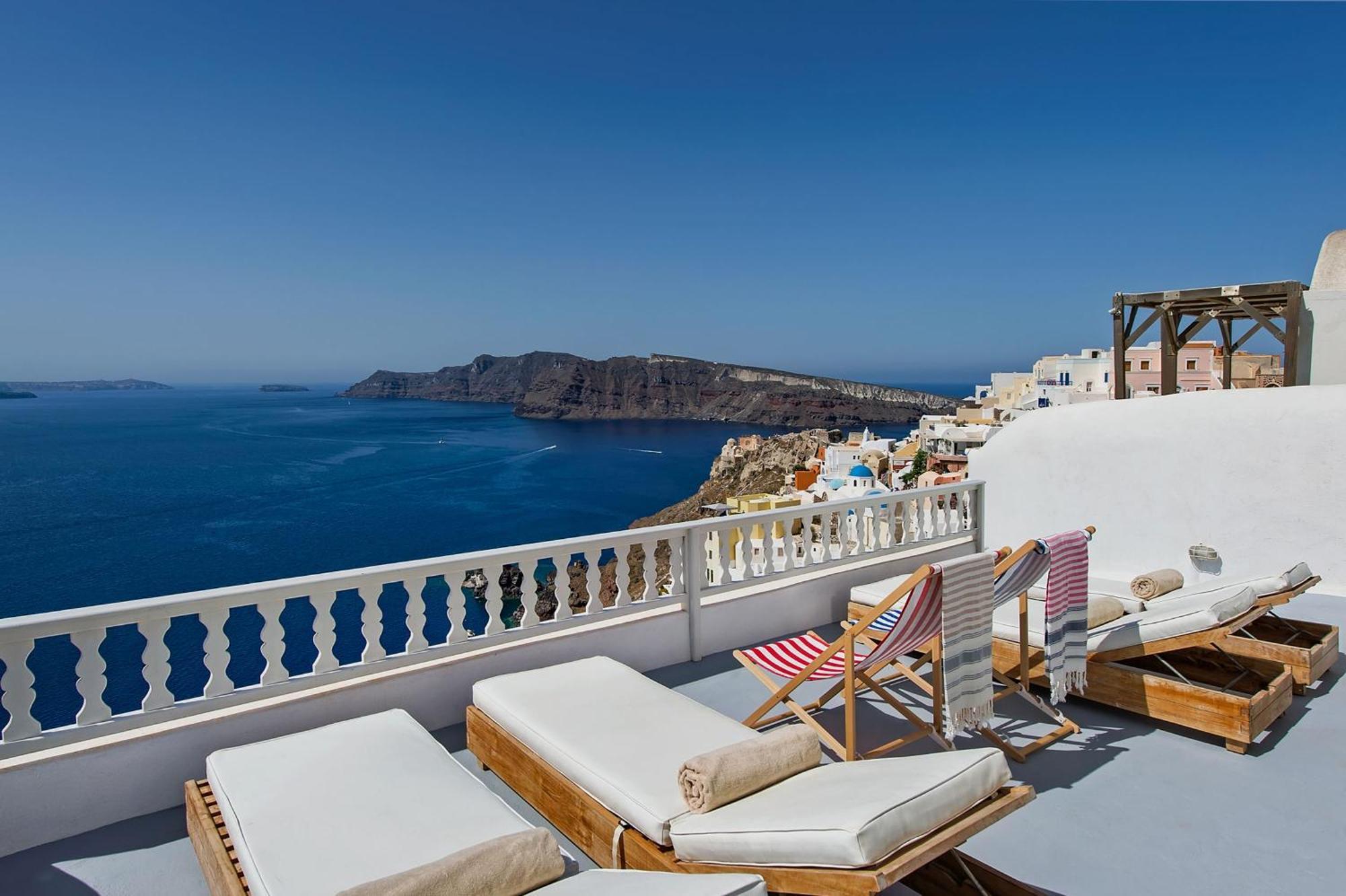 אויה Villa Calliope Aegean Views מראה חיצוני תמונה