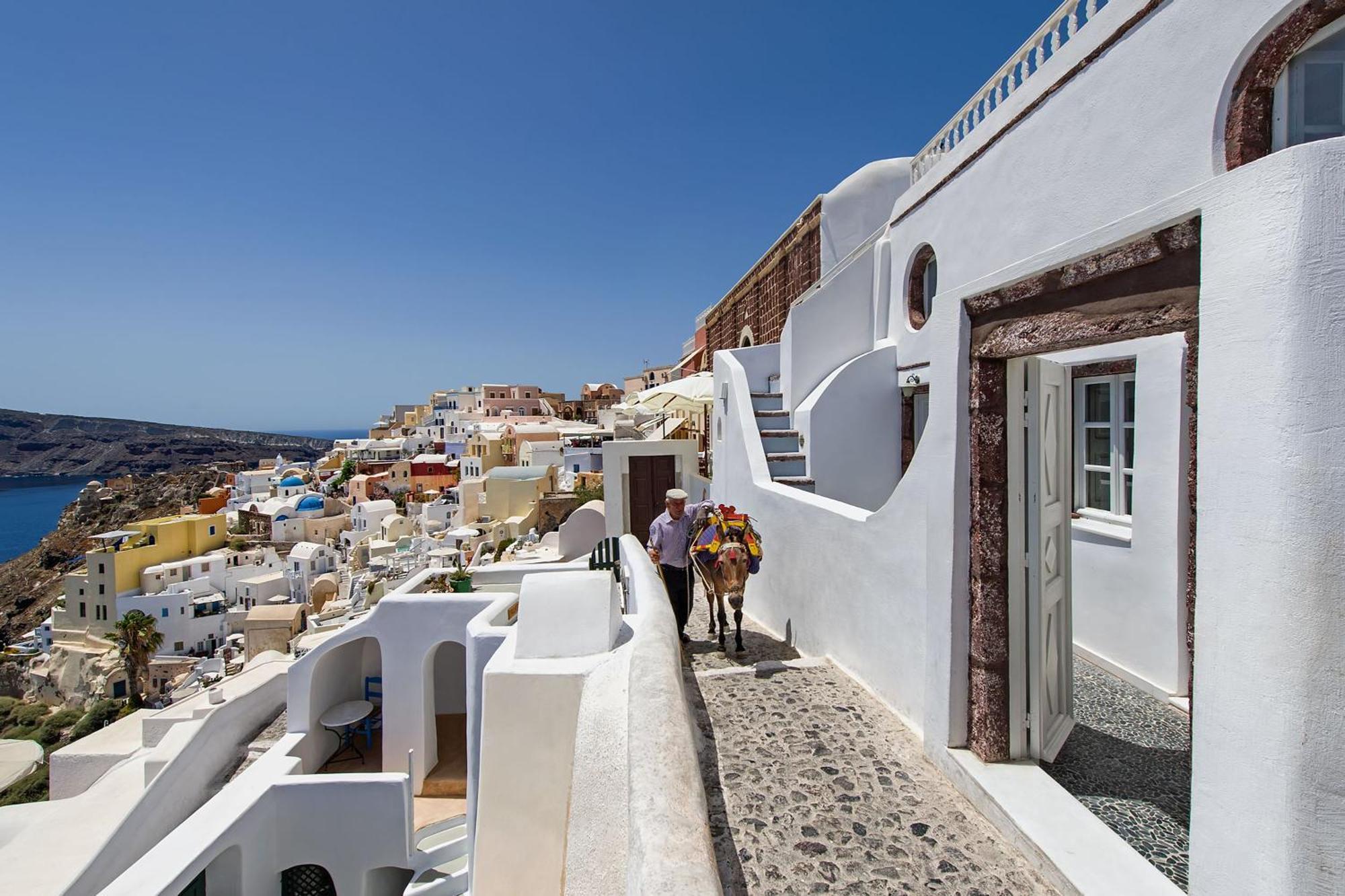 אויה Villa Calliope Aegean Views מראה חיצוני תמונה